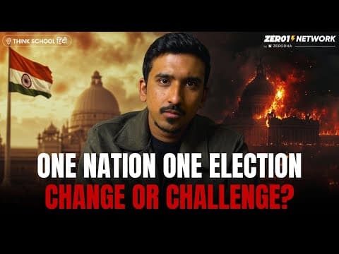 One Nation One Election Explained!