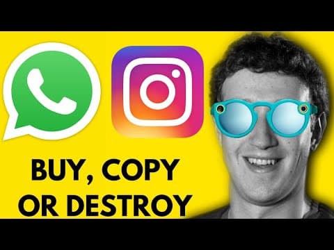 How does Facebook kill its competition? Explained with examples