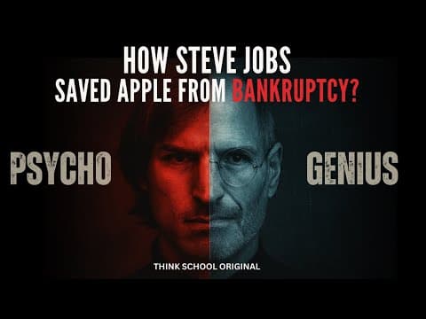 How Steve Jobs saved Apple from BANKRUPTCY? | Documentary | The Greatest Comeback story ever